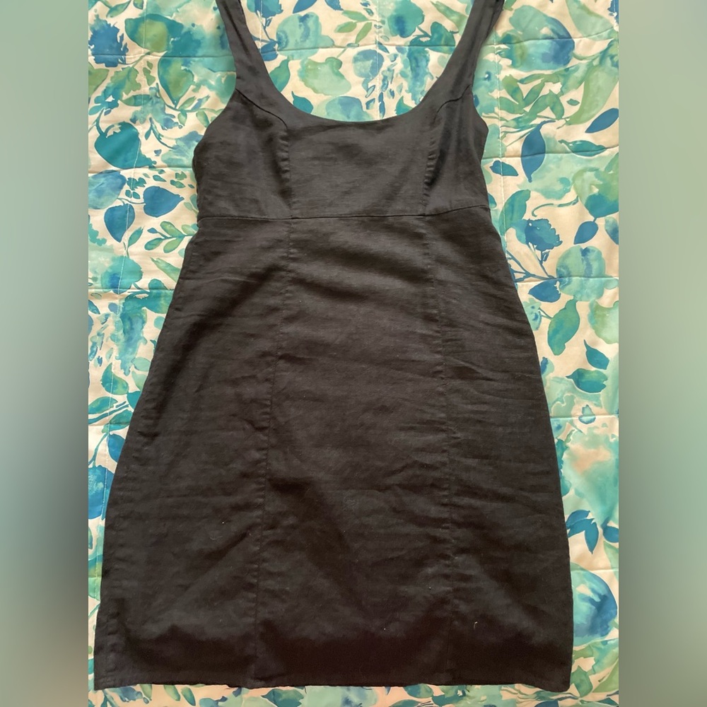 NWOT cotton on black mini dress